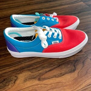Vans Sneakers - Red, Blue, Purple